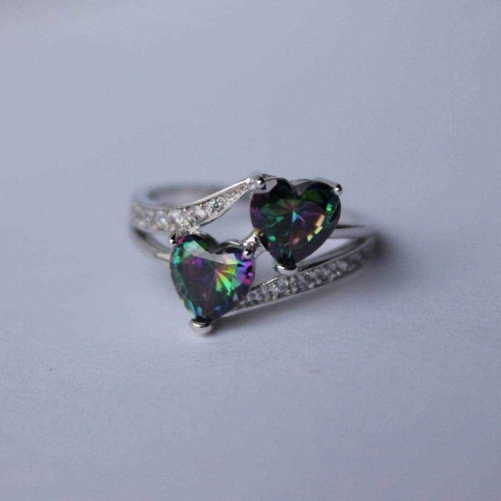 Silver Heart Ring
